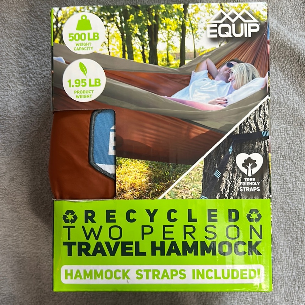 Equip two person hammock